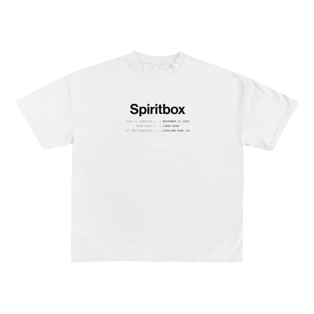 Spiritbox The Lodge White T-Shirt